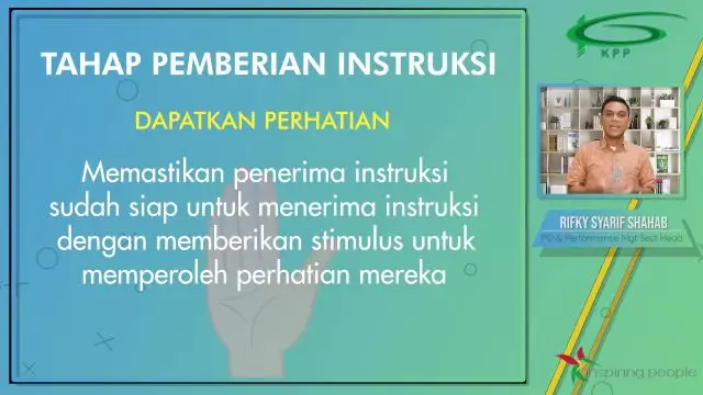 Memberi Instruksi _ Menerima Instruksi