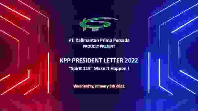 KPP PRESIDENT LETTER 2022